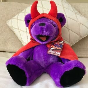 🆕 Grateful Dead Teddy Bear “Friend ‘O Mine” Plush Toy by Liquid Blue